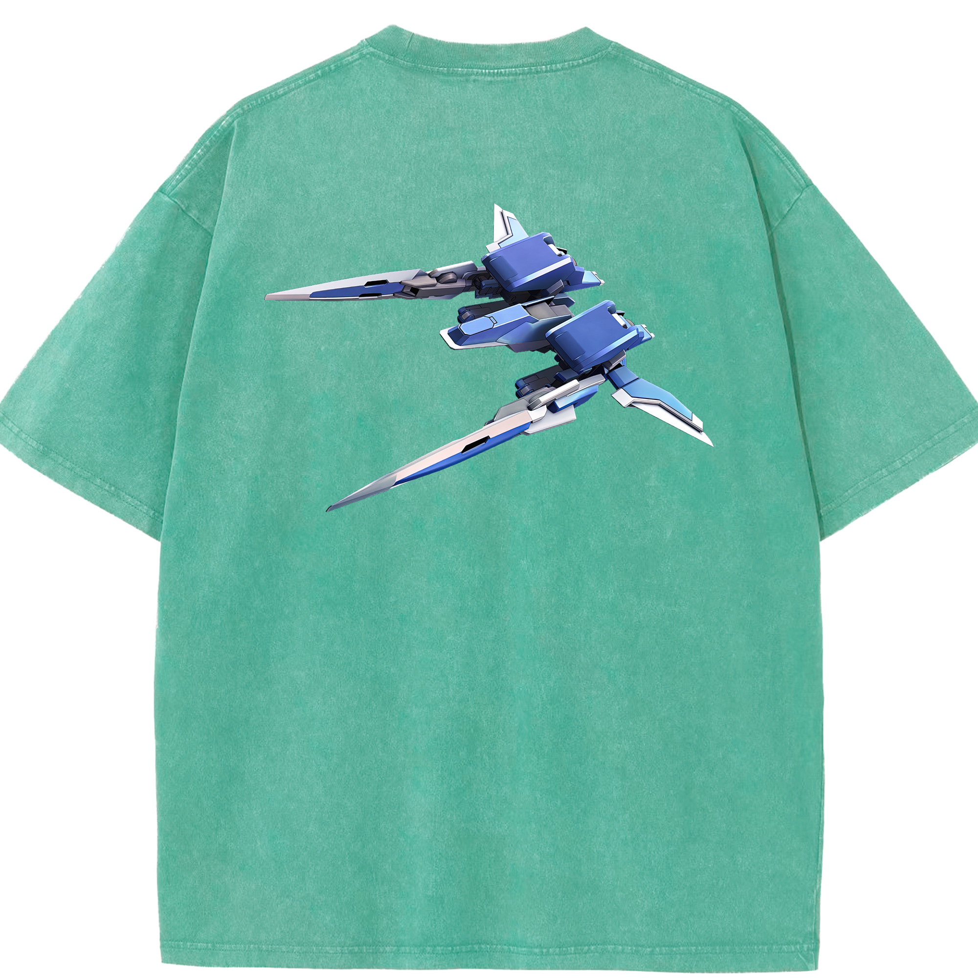 （画像用） 機動戦士ガンダム Mobile Suit Gundam 綿100% ヴィンテージ風 半袖Tシャツ（背面プリント）